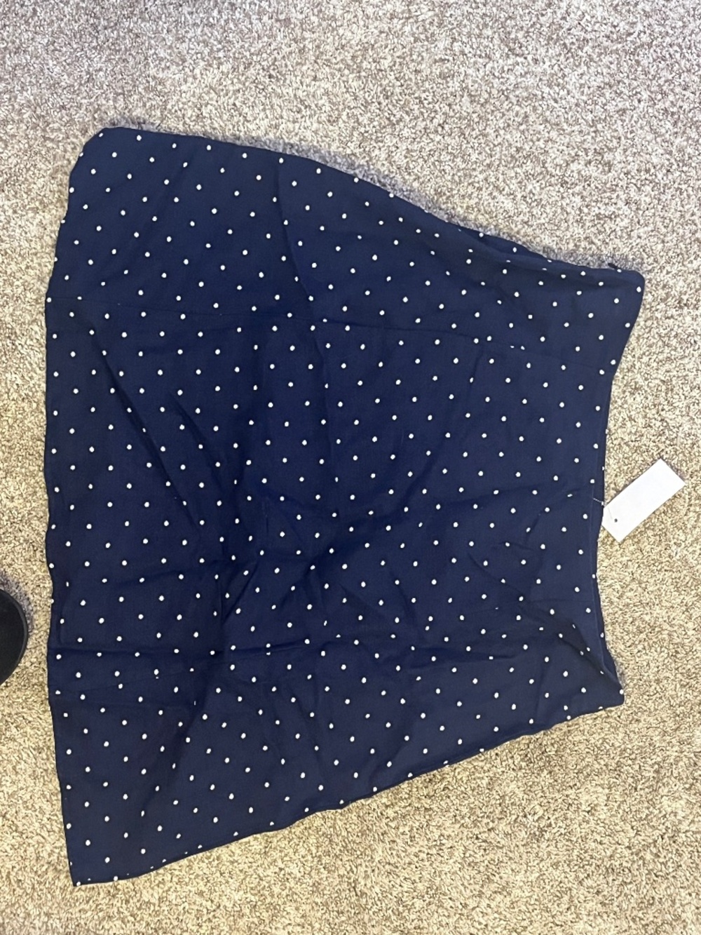 Mini polka dot blue